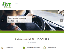 Tablet Screenshot of gtgrupotorres.com